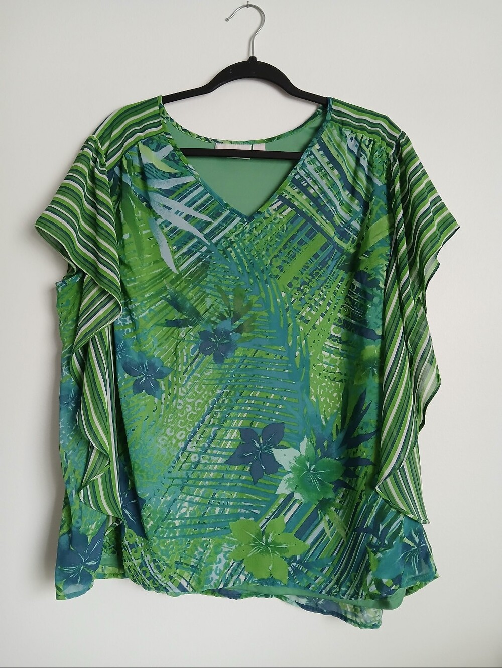 Belle By Kim Gravel Size 1X Lined Green